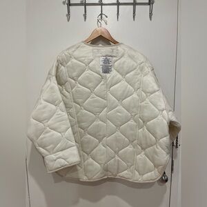 THE FRANKIE SHOP quilted jacket M/L
